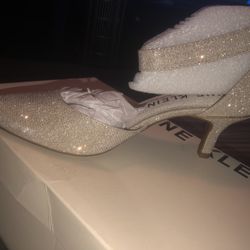 Sparkling Glitter High Heel Shoes