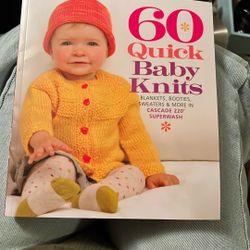 60 Quick Baby Knits Book Excellent Condition 