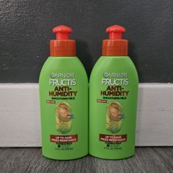 Garnier Fructis Anti Humidity Anti Frizz Smoothing Milk Hair Care