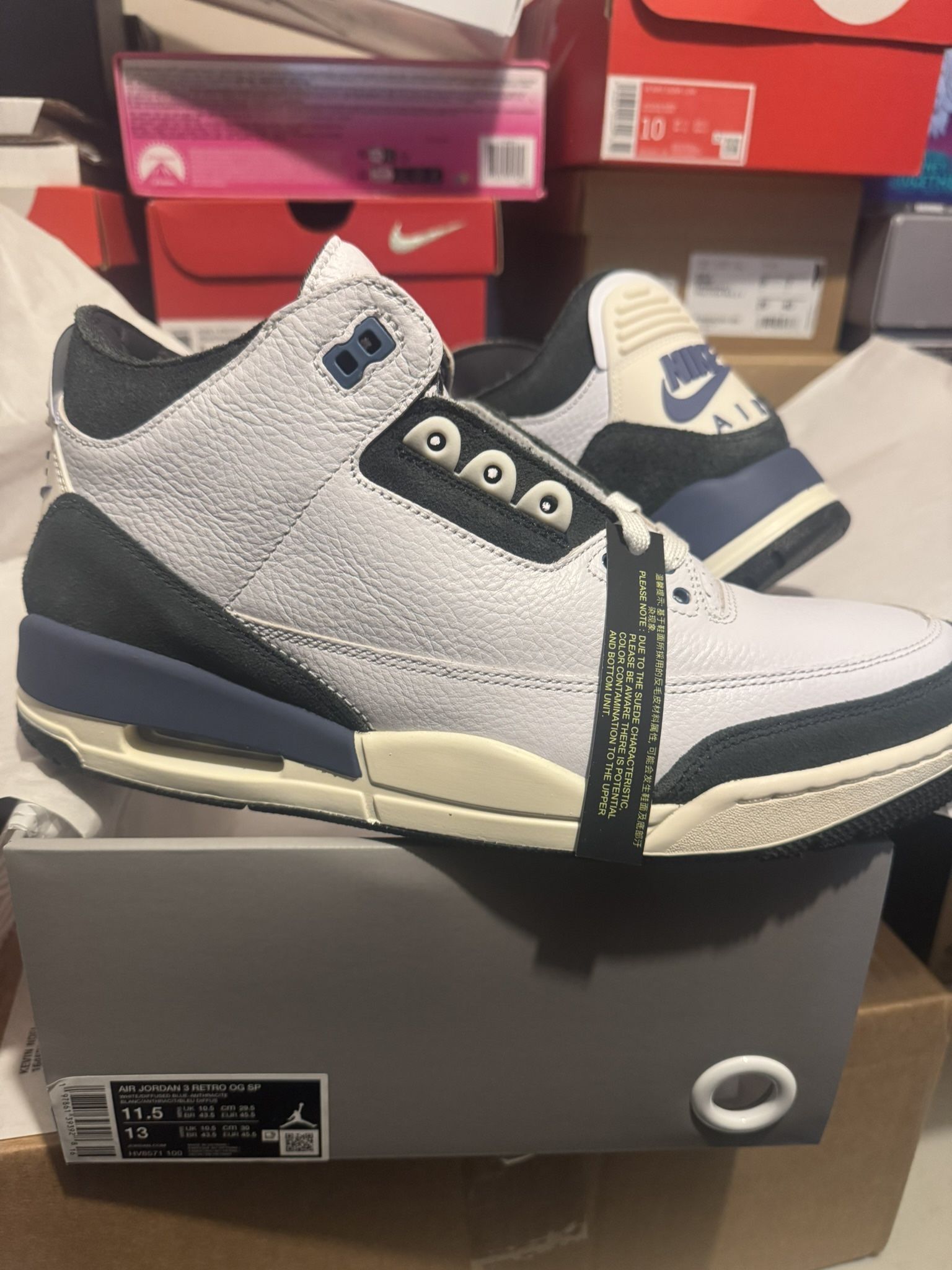 Nike Air Jordan 3 Retro OG SP A-Ma-Maniere For The Love 2025 BRAND NEW DS sz11.5 w/receipt
