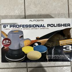 Professional Polisher with 3 Bonus Bonnets   