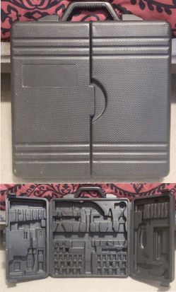 EMPTY TRI-FOLD TOOL BOX CASE