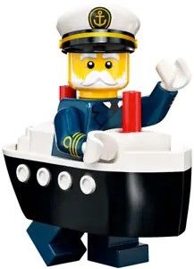 LEGO Series 23 Boat Captain Minifigure Sealed