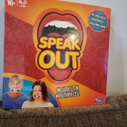 Speak Out Board Game New 