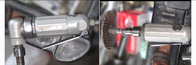 Pneumatic Die Grinder Air Tool (×2 dotco tools angle and straight ) WILL TRADE FOR POKEMON SEALED OR HITS