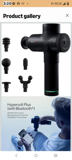 Hyperice Hypervolt Plus Percussion Massage Gun