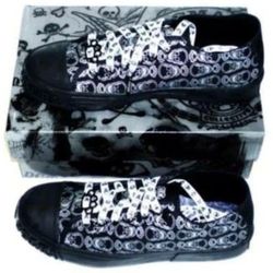 K-Swiss KaySwiss Kay Swiss KDCMA Low Skimmer Black & White Women's Size 6M NEW