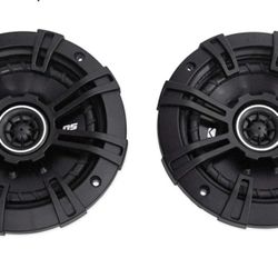 2 Kicker 43DSC504 D-Series 5.25" 200W 2-Way 4-Ohm Car Audio Coaxial Speakers