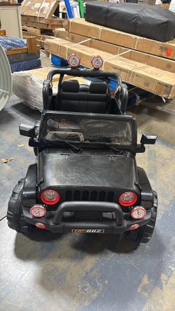 New assembled. 24V Two-Seater Ride on Jeep Car, Strong Motor Kids' Electric Vehicles W/Parents Control