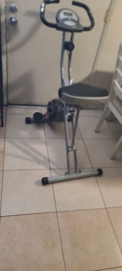 Una bicicleta para ejercicio