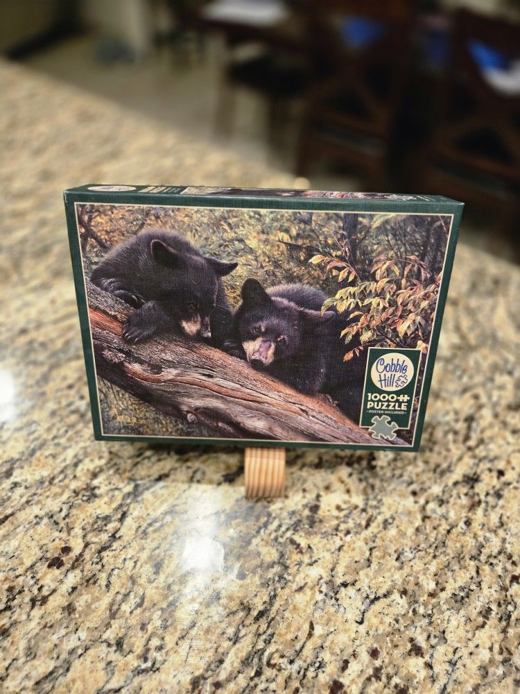 Wooden Puzzle Box Holder