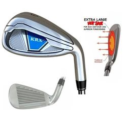 NEW KRX7 OVERSIZE IRONS FULL 4-PW + FREE AW GOLF CLUB IRON SET GRAPHITE REGULAR