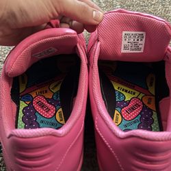 Adidas Superstar X Pharrell Williams Size 10 US Vibrant Pink Supercolor Pack Limited edition