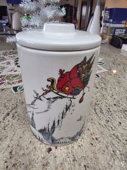 How the Grinch Stole Christmas Ceramic Cookie Jar