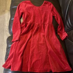 Red Velvet Dress