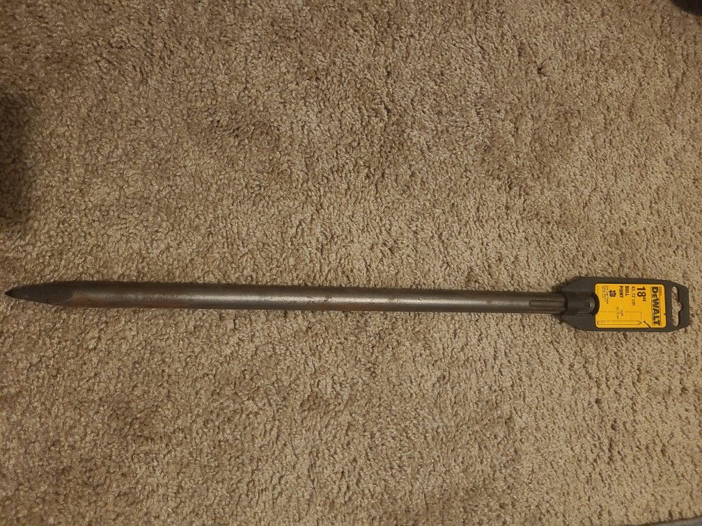 Dewalt 18" SDS Max Shank Chisel Bull Poit Bit