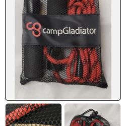 Camp Gladiator red jump ropes set of two