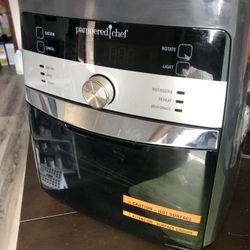 Pampered Chef Air Fryer W/ Rotating Basket