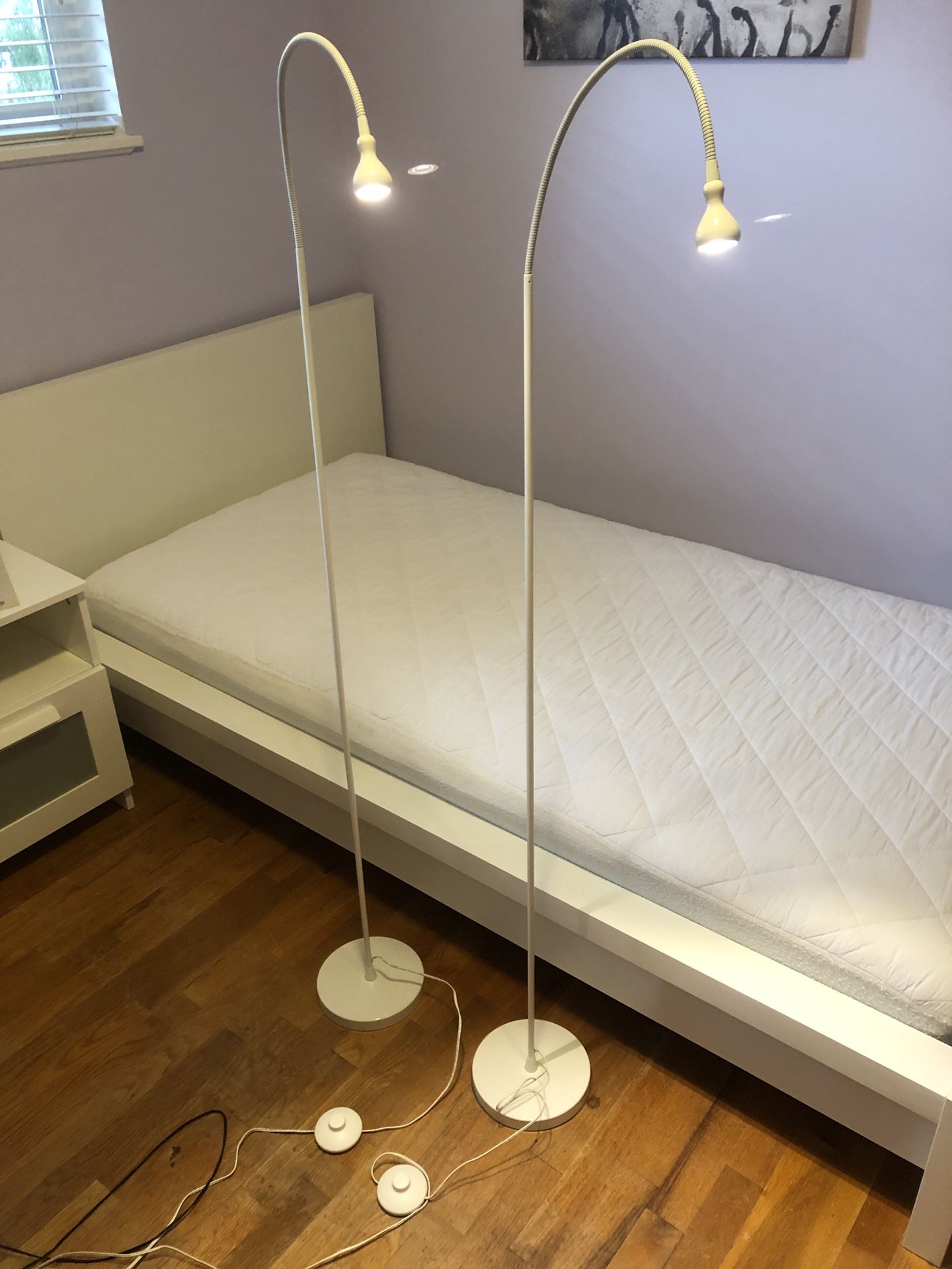 IKEA set of 2 Floor Lamps