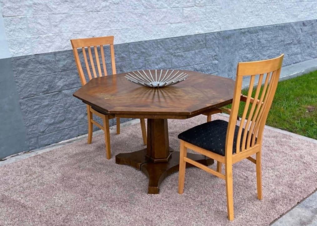 Comedor Madera solida 2 sillas