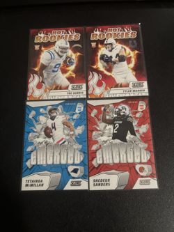2025 Score NFL - Emerged & Hot Rookies Inserts 