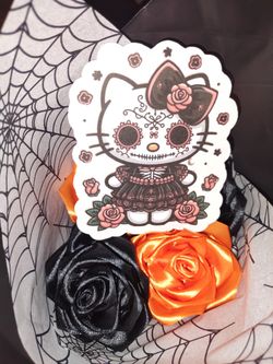 Halloween Themed Rose Bouquets