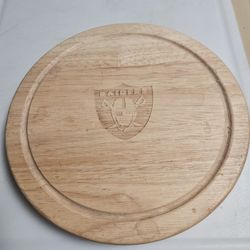Raiders Cheese Cutting Board Kit