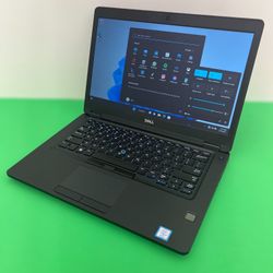 Dell i5 vPro 8th Quad Core Full HD Touchscreen laptop / Windows 11 Pro / SSD 256GB / RAM 8GB / Camera / HDMI / USB C / Bluetooth / Charger / Backlit