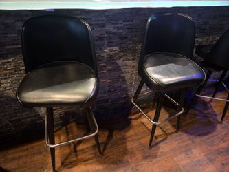 Commercial Black Bar Stools