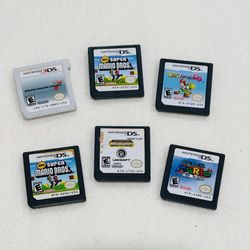 NINTENDO 3DS and 2DS GAMES $ 55   6 GAMES .