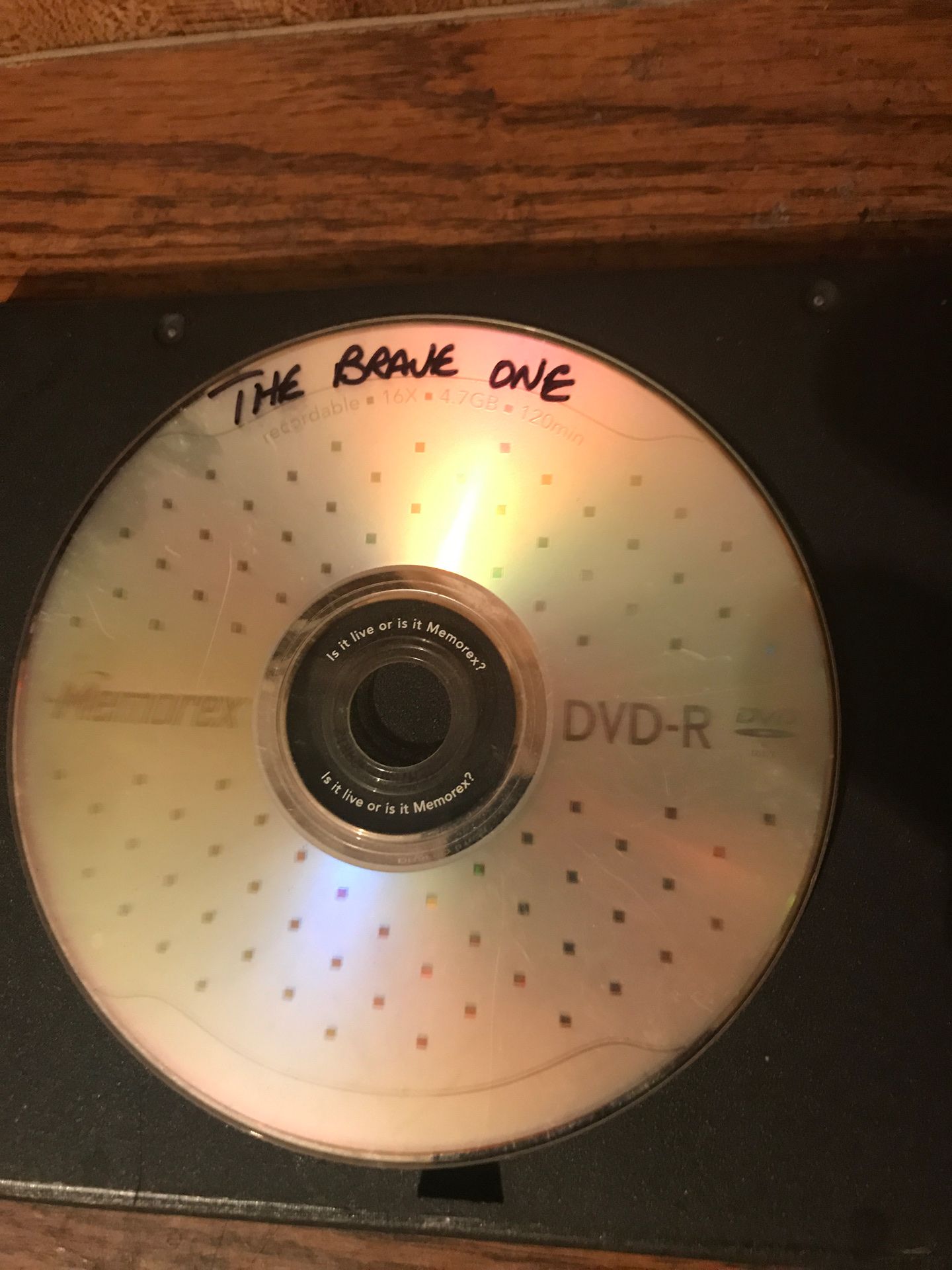 The brave one dvd