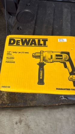 Dewalt Corded 1/2” Drill