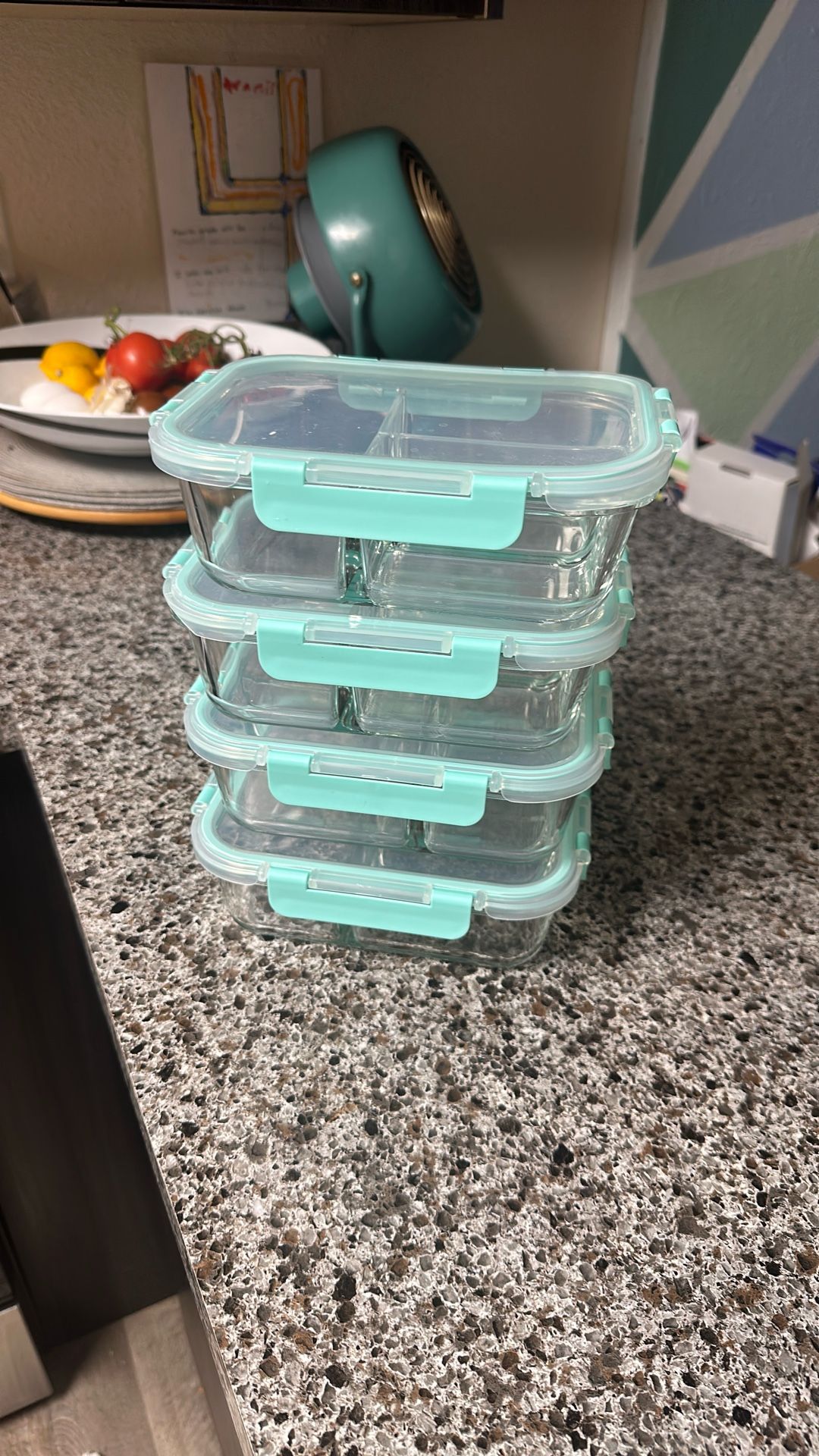 Glass Storage Containers / Set Of 4