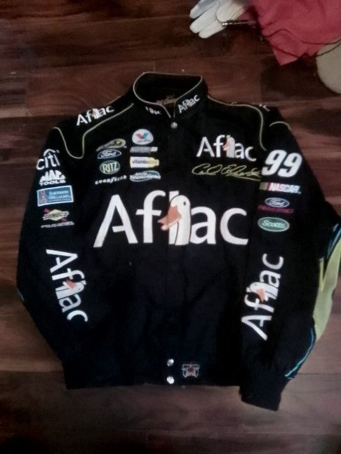 Nascar Carl Edwards 99 Aflac Racing Jacket 2XL