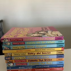 Set of 10 Beverly Cleary Books