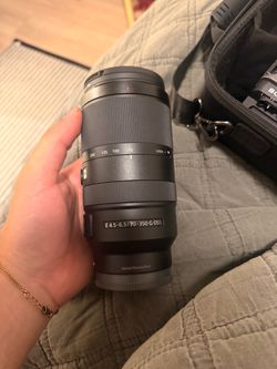 Sony E 70-350mm F4.5-6.3 G OSS Lens – Excellent Condition