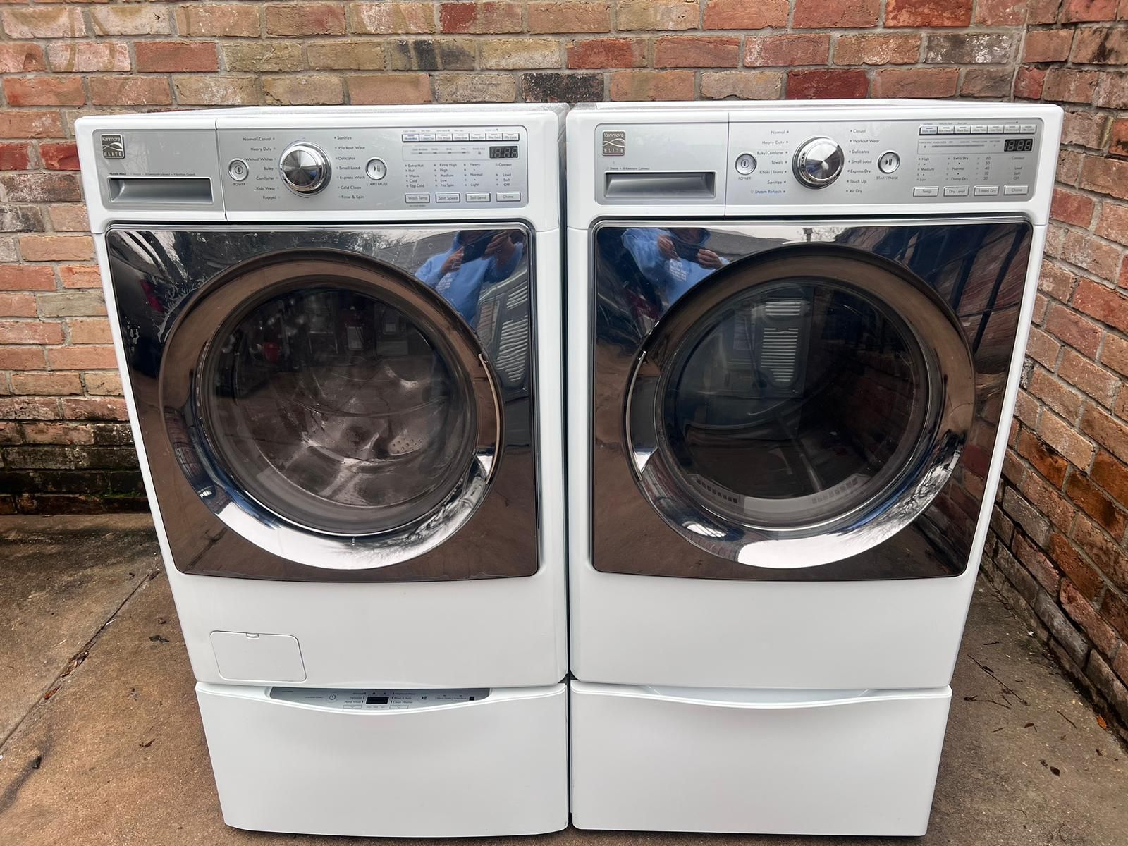 WASHER & DRYER GAS. SET Free delivery same day Lavadora y secadora gas