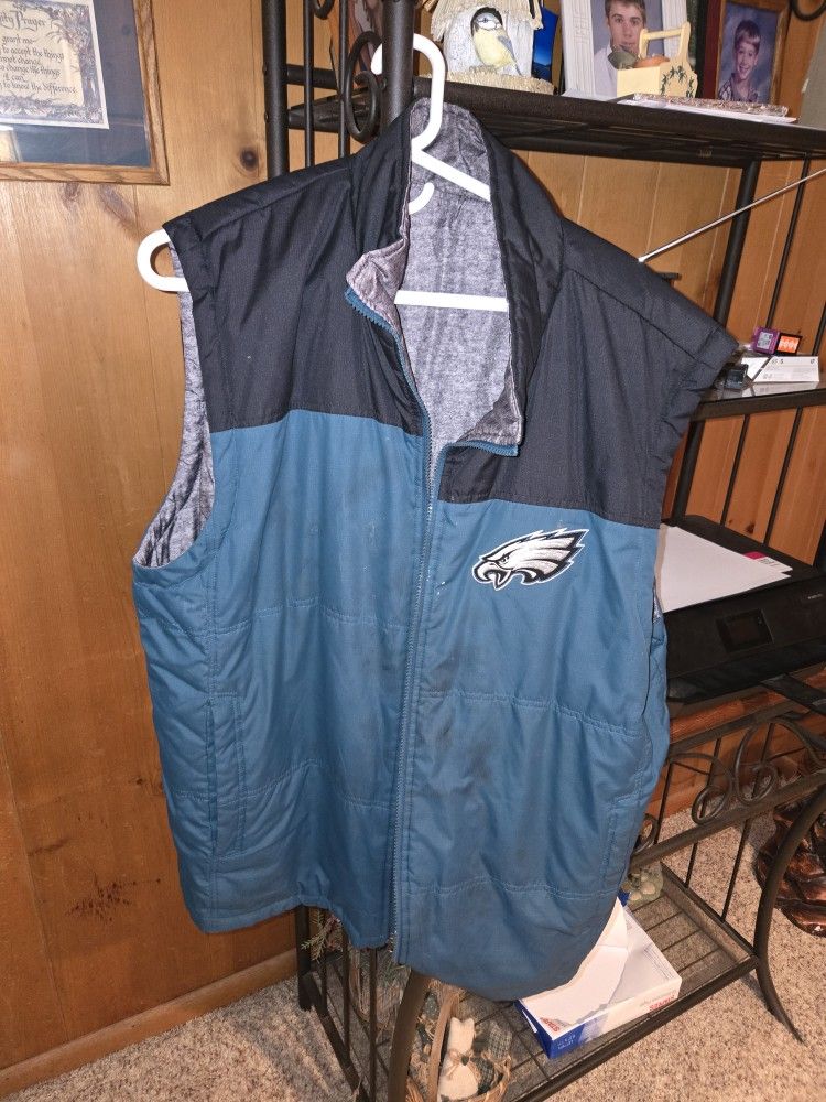 Eagles Philadelphia Eagles Reversible Vest