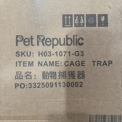 Trap for animal