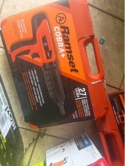 Hand held no wire Ramset cobra +
