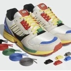 New Adidas x LEGO ZX8000 Men’s Size 10.5 Shoes