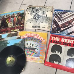 Beatles original vinyl records collection