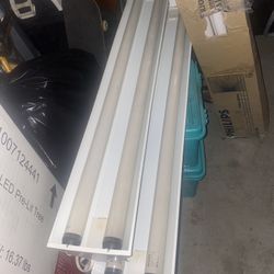 Warehouse Lights With Box Of Bulbs