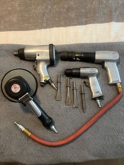 Pneumatic Air Tools Lot