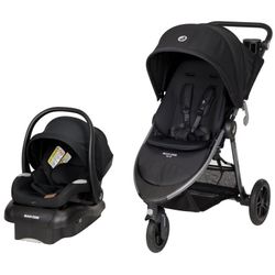 Maxi Cosi Gia XP Luxe Combo  Car Seat & 3-Wheel Stroller