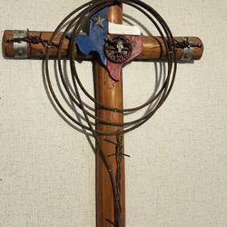 Cross and Virgin Mary 