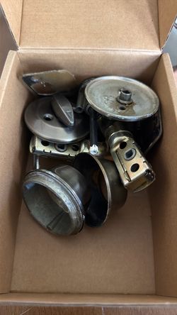 2 Random deadbolts (no keys)
