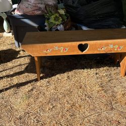 Nice Little Wood Bench