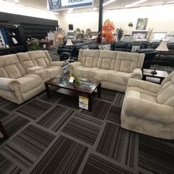 3pc Power Reclining Living Room Set 