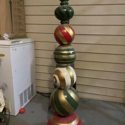 Ceramic Outdoor Christmas Statue